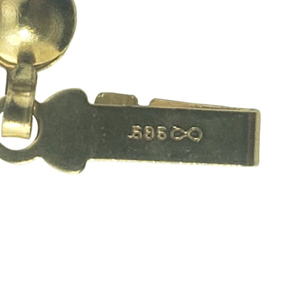 Akoya Cultured Pearl Necklace with 14K Yellow Gold Closure #19461 - Picture 9 of 12